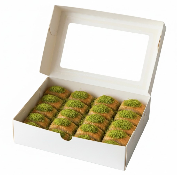 Kampanya 1000 Gr Fıstıklı Çıtır Çıtır Baklava Trabzon pasta