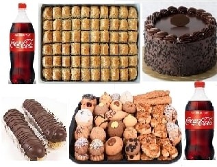 Misafirlerin Vazgeçilmezi Kuru Pasta Ekler Baklava ve Pasta Seti Trabzon pasta